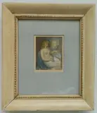 Stephen Csoka, Seated Nude, watercolor on paper, ca. 1940