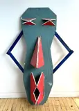 Albert Wagner, Untitled assembled sculpture, comprised of plywood with