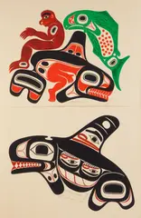1). Together- by Norman G. Jackson, silkscreen in colors, 2000, offered Sep 2024