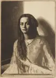 Gerald Brockhurst, Una, etching, 1929