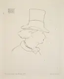 Edouard Manet, Charles Baudelaire de Profile