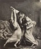 George Bellows, The Drunk, lithograph, 1923-24, estate