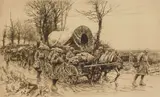 Kerr Eby, Machines Guns, etching, 1921-22