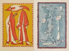 Edward August Landon, I Surrender Dear- silkscreens in colors, signed, titled and annotated Edition 20 in, pencil