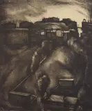 Charles Wheeler Locke, Untitled, lithograph