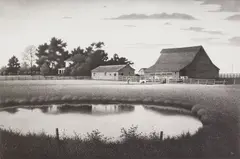 Roger Medearis, Spring-fed Pond, lithograph, 1994