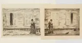 Grant T. Reynard, Alley Cats, drypoint, ca. 1933
