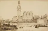 Louis c. Rosenberg, Terminal from West Third Street Bridge, etching, 1929