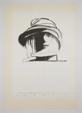 Leonard Baskin, Lawrence of Arabia-Safari, lithograph