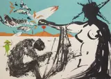 Liberation: The Prisoners are Free by Salvador Dalí, lithograph in colors, 1973, offered Aug 2024