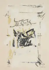 Ronaldo de Juan, Abstract Composition, silkscreen in colors, 1976