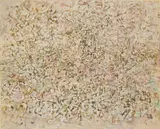 Mark Tobey, Crowded City, lithograph in color, 1974