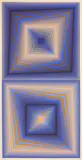 Victor Vasarely, Bi-Rohms, silkscreen in colors