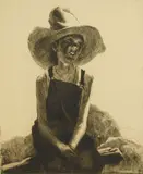 John Edward Costigan, Jackie' (the artist's son), etching and drypoint, 1931