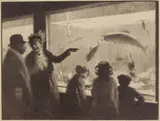 Gordon Grant, Aquarium, lithograph, 1948