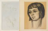 Natalie Eynon Grauer, Sketch, pencil on paper