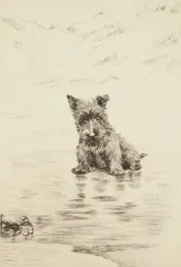 Marguerite Kirmse, Seeing Things, etching
