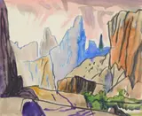 Frank N. Wilcox, Rainbow Canyon