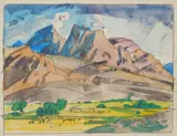 Frank N. Wilcox, Western Landscape