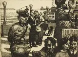 David Itchkawich, On a Carefree Lines Excursion, etching
