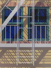 Hugh Michael Kepets, 9th Ave. I, silkscreen in colors, 1986