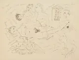 Henry Miller, Insomnia #1 off-set, lithograph, 1966