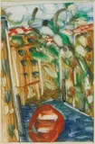 Matt Phillips, Venezia, monotype in colors, 1997
