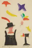 Matt Phillips, It's Magic, monotype in color, 2000, initialed