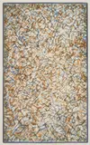 Mark Tobey, Penses Germinales, drypoint in colors, 1972