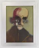 Paul Spina, Untitled Painting #29, oil on Masonite, 1963