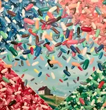 Paul Spina, Joseph K-2, oil on canvas