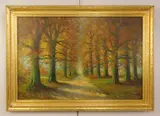 Fall Landscape by Jacob Adriaensz Backer, oil on canvas, offered Jun 2024