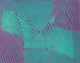Stanley William Hayter, Saddle, etching in color, 1970