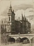Charles Méryon, La Tour de l'Horloge