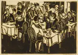 Richard Floethe, Chop Sue, woodcut, 1918