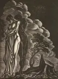 Isaac Friedlander, Sonnet 144 wood, engraving, 1931