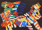 Cat of the Night by Karel Appel, lithograph in colors, offered Jun 2024
