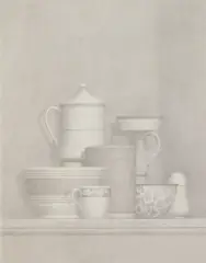 William Bailey, Still-Life, lithograph, 1982