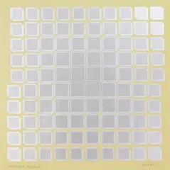 Jim Bird, Variation B, silkscreen, 1971