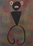 Marvin Jones, Figure #22, linocut