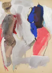 Manuel Neri, Untitled, mixed media on paper