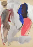 Manuel Neri, Untitled, mixed media on paper