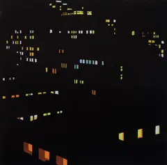 Richard Pasquarelli, Cleveland, aquatint with hand-coloring, 2017