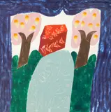 Carol Summers, Tomb of the Prophet, woodcut in color, 1990