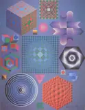 Victor Vasarely, Plural- United Nations, lithograph in color, 1985
