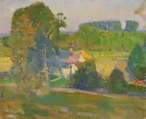 Henry G. Keller, Berlin, Ohio, oil on canvas