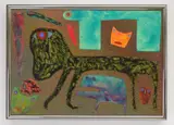Marvin Jones, Untitled, acrylic on Masonite