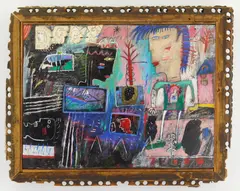 Michael Nakoneczny, 3 AM, acrylic on Masonite, 1984