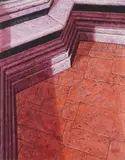 George Kozmon, Impressions: Europe 182, acrylic on paper, 1985