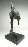 Laurence Isard, Kingfisher, bronze sculpture